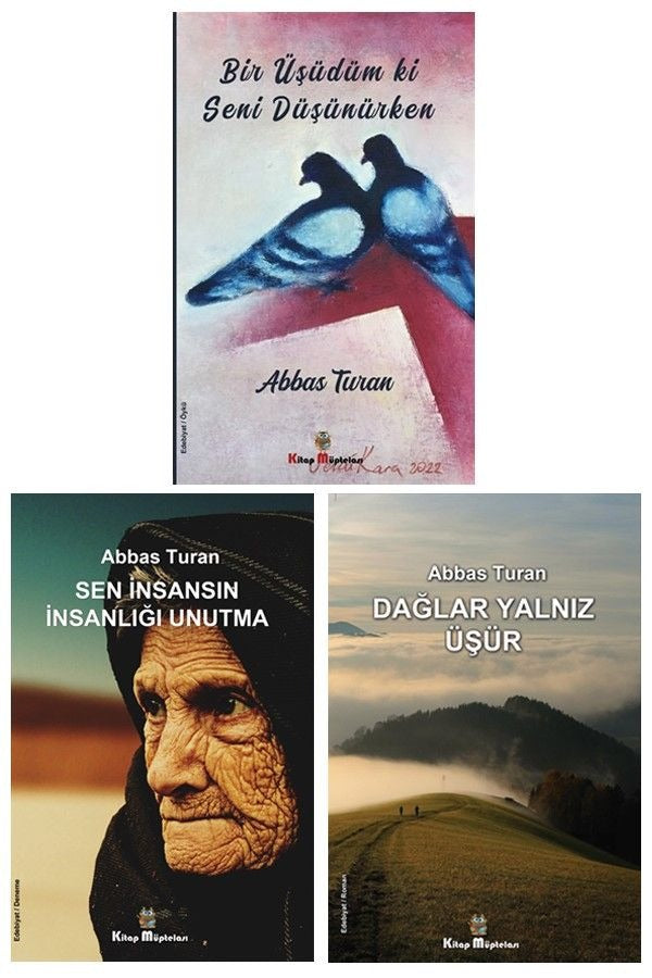 Abbas Turan Kitapları (3 Kitap Set) | Kitap Müptelası Yayınları (Ciltsiz)