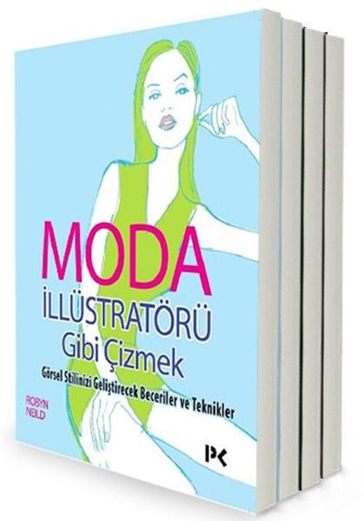 Çizim Tekniği Seti-4 Kitap Takım | Profil Kitap (İnce Kapak)