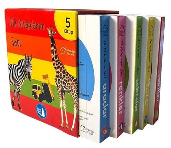 İlk Kitaplarım Seti - 5 Kitap Takım | Büyülü Fener (İnce Kapak)