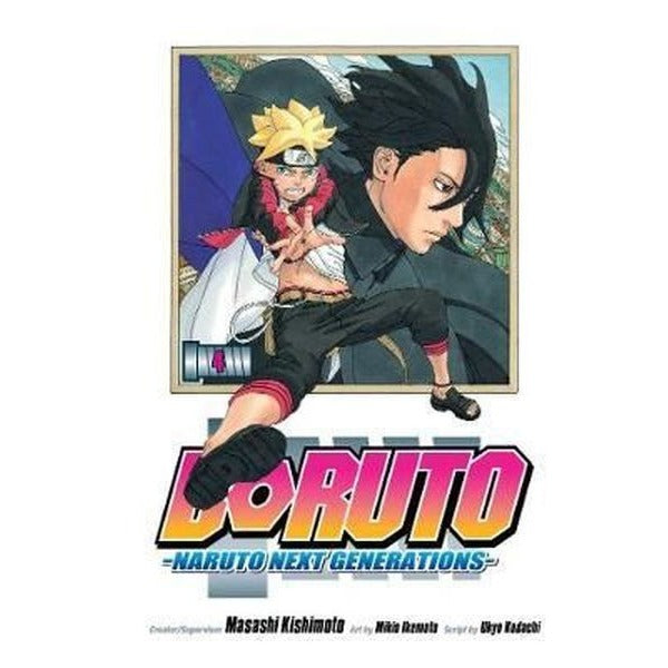 Boruto: Naruto Next Generations Vol. 4: The Value of a Hidden Ace!!: Volume 4 | Viz Media (İnce Kapak)
