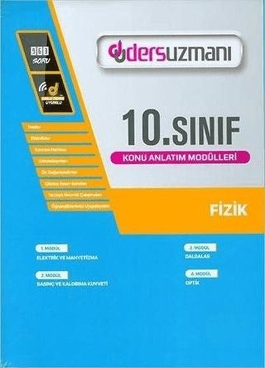 10. Sınıf Fizik Ders Fasikülleri | Ders Uzmanı Yayınları (Ciltsiz)