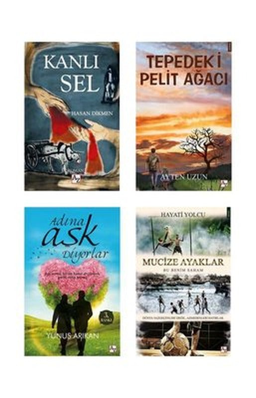 Yaşanmış Hayat Hikayeleri Seti - 4 Kitap Takım | Az Kitap (İnce Kapak)