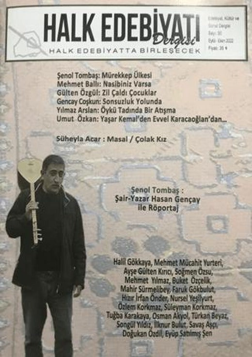 Halk Edebiyatı Dergisi Sayı: 50 Eylül - Ekim 2022 | Halk Edebiyatı Dergisi Yayınları (Ciltsiz)