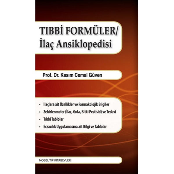 Tıbbi Formüler İlaç Ansiklopedisi | Nobel Tıp Kitabevleri (İnce Kapak)
