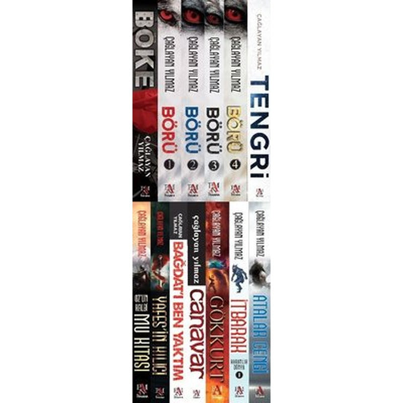Çağlayan Yılmaz Serisi Seti - 13 Kitap Takım | Panama Yayıncılık (İnce Kapak)
