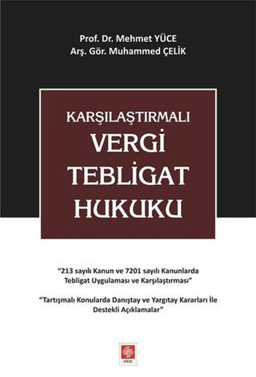 Karşılaştırmalı Vergi Tebligat Hukuku