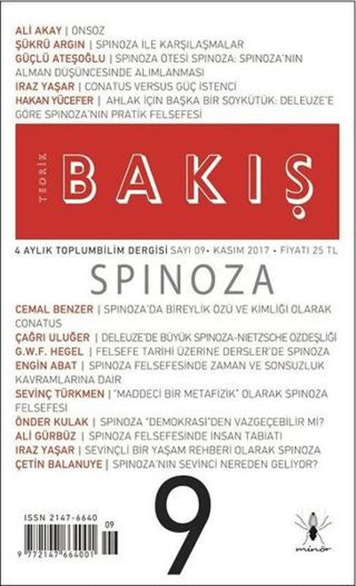 Teorik Bakış Sayı: 9 | Minör Yayınları (Ciltsiz)