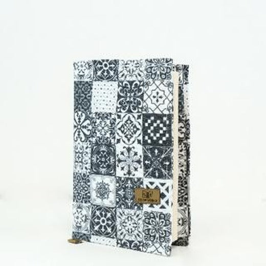 Coverworld Siyah Çini Desen Düz Büyük 24x34 | CoverWorld