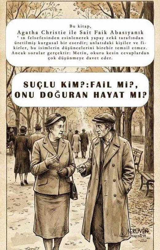 Suçlu Kim? Fail mi? Onu Doğuran Hayat mı? | Serüven Yayınevi (İnce Kapak)
