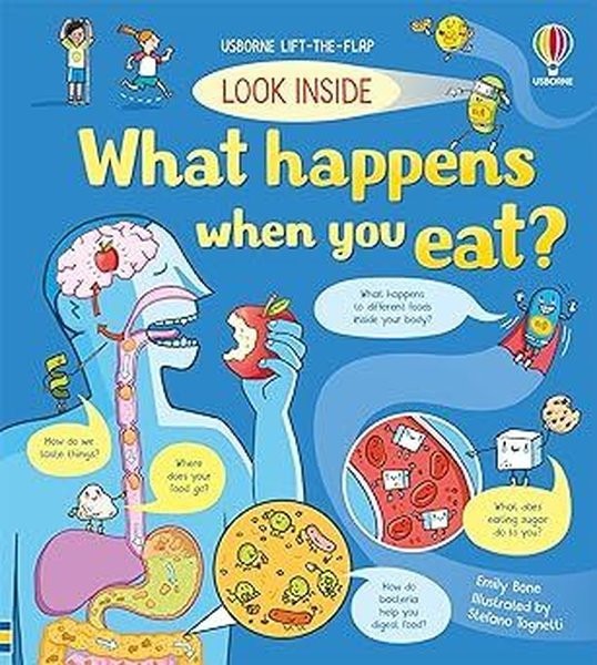 Look Inside What Happens When You Eat | Usborne (Ciltsiz)