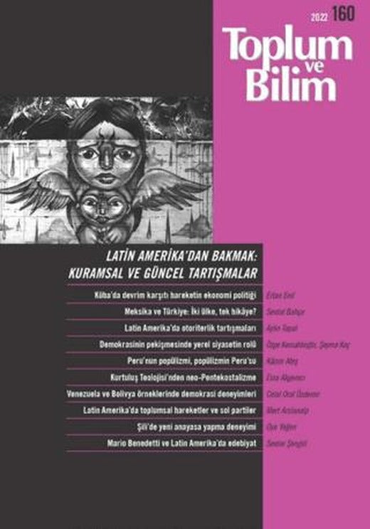Toplum ve Bilim Dergisi Sayı: 160 | İletişim Yayınevi (Ciltsiz)