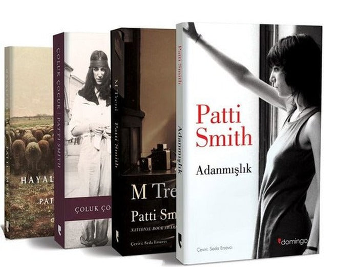Patti Smith Seti-4 Kitap Takım | Domingo Yayınevi (İnce Kapak)