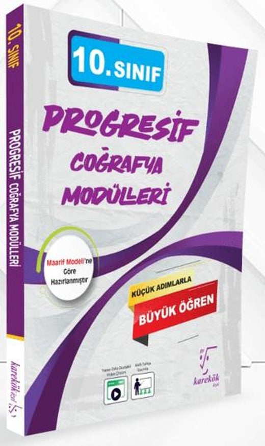 10. Sınıf Progresif Coğrafya Modülleri | Karekök Yayıncılık (Ciltsiz)
