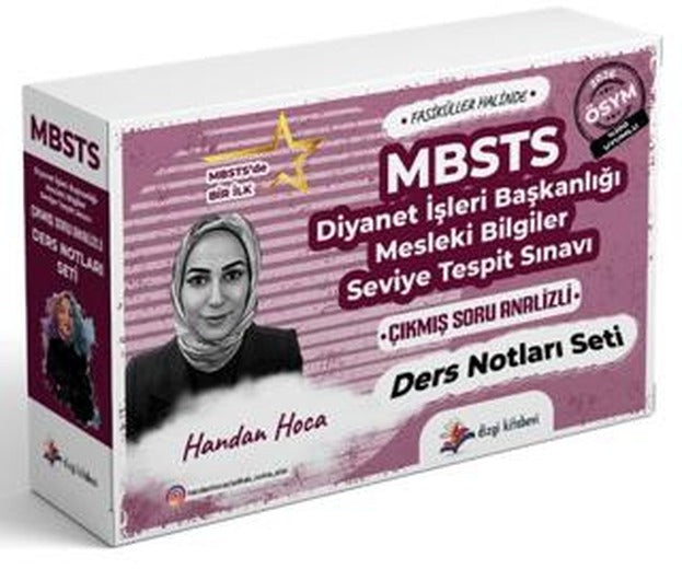 2026 Diyanet İşleri Başkanlığı Mesleki Bilgiler Seviye Tesit Sınavı MBSTS Çıkmış Soru Analizli Konu Anlatım Seti