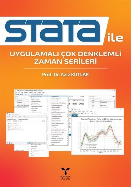 Stata İle Uygulamalı Çok Denklemli Zaman Serileri | Umuttepe Yayınları (Ciltsiz)
