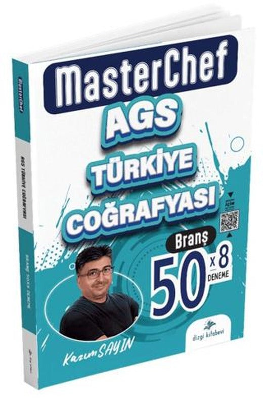 2026 MasterChef MEB AGS Türkiye Coğrafyası Tamamı Video Çözümlü 50 Branş Deneme | Dizgi Kitap (Ciltsiz)