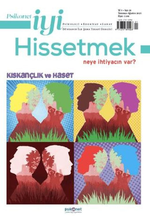Psikonet İyi Hissetmek Sayı: 26 - Neye İhtiyacın Var? Kıskançlık ve Haset | Psikonet Dergi (Ciltsiz)