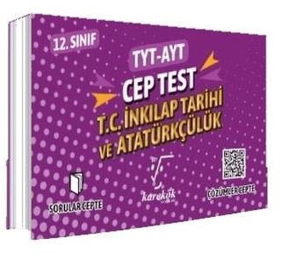 TYT AYT Cep Test 12. Sınıf T.C. İnkılap Tarihi ve Atatürkçülük