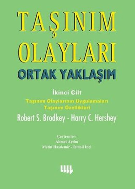 Taşınım Olayları Ortak Yaklaşım 2. Cilt