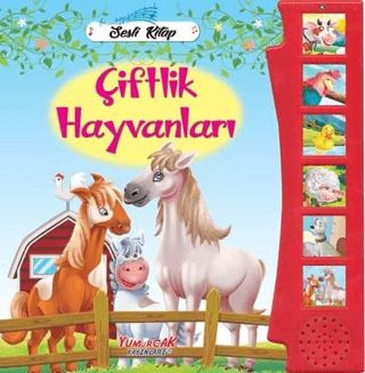 Çiftlik Hayvanları - Sesli Kitap | Yumurcak Yayınları (Ciltsiz)