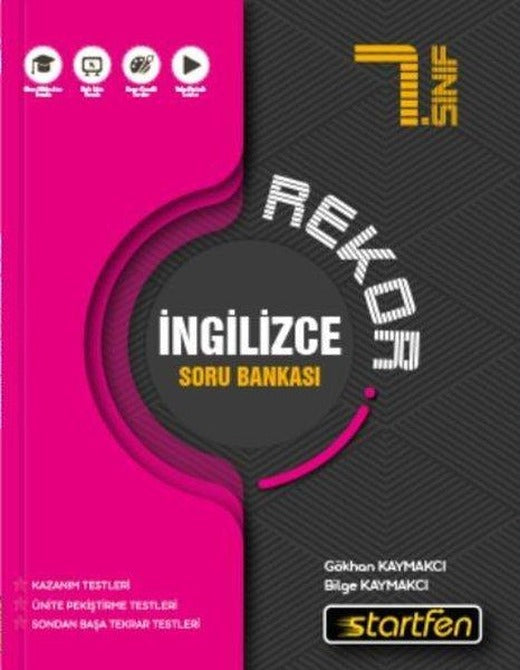 7. Sınıf İngilizce Rekor Soru Bankası | Startfen Yayınları (İnce Kapak)