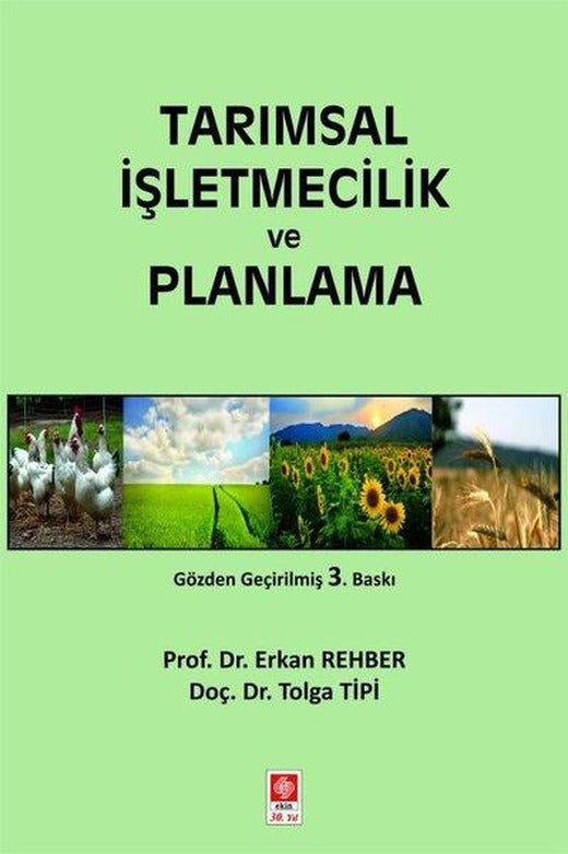 Tarımsal İşletmecilik ve Planlama | Ekin Basım Yayın (İnce Kapak)