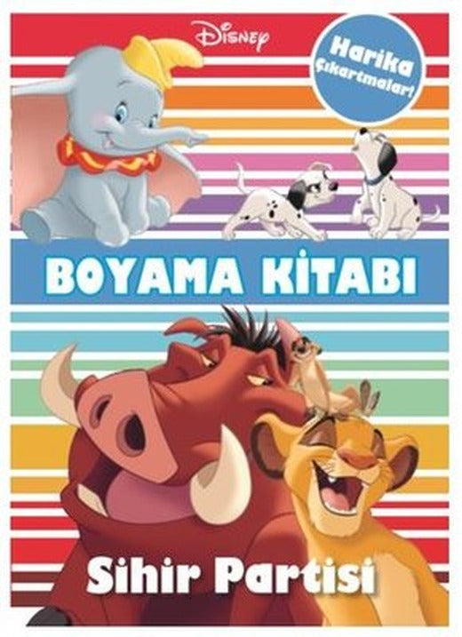 Disney Sihir Partisi Çıkartmalı Boyama Kitabı | Doğan ve Egmont Yayıncılık
