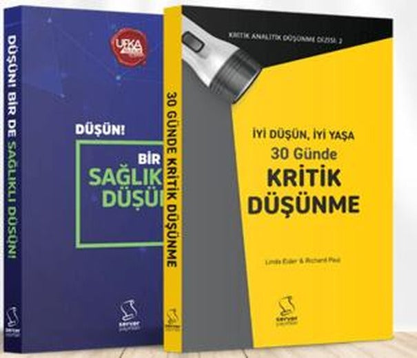 Kritik ve Analitik Düşünme Seti (2 Kitap) | Server Yayınları (Ciltsiz)