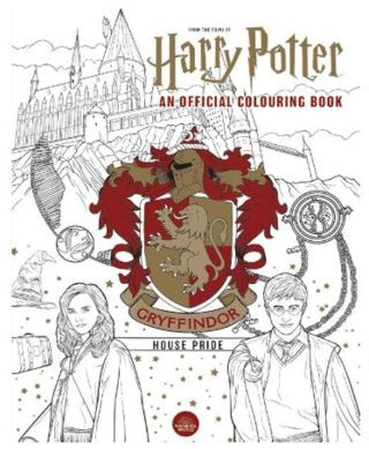 Harry Potter: Gryffindor House Pride Colouring Book | Batsford (Ciltsiz)