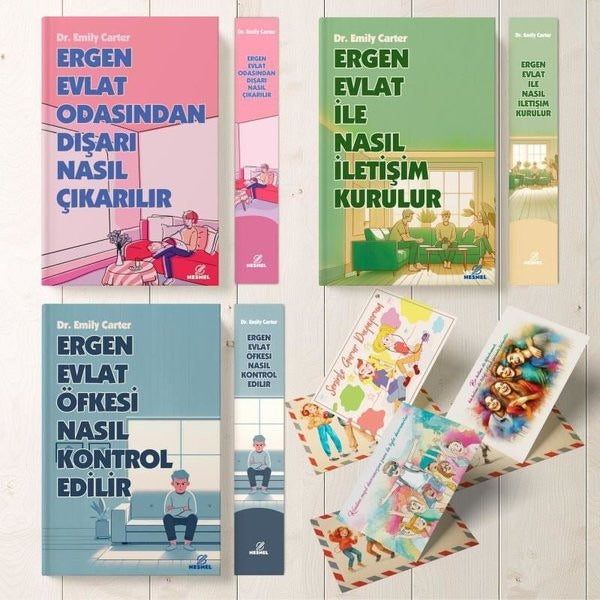 Ergen Evlat Psikolojisi Seti - 3 Kitap Takım | Nesnel Yayınları (İnce Kapak)