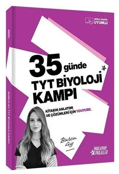 2026 YKS TYT 35 Günde Biyoloji Kampı - Burcu Ay Parlayan Projeler | Parlayan Projeler (İnce Kapak) - Resim 1