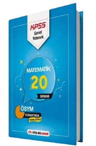 KPSS Genel Yetenek Matematik Tamamı Çözümlü 20 Deneme