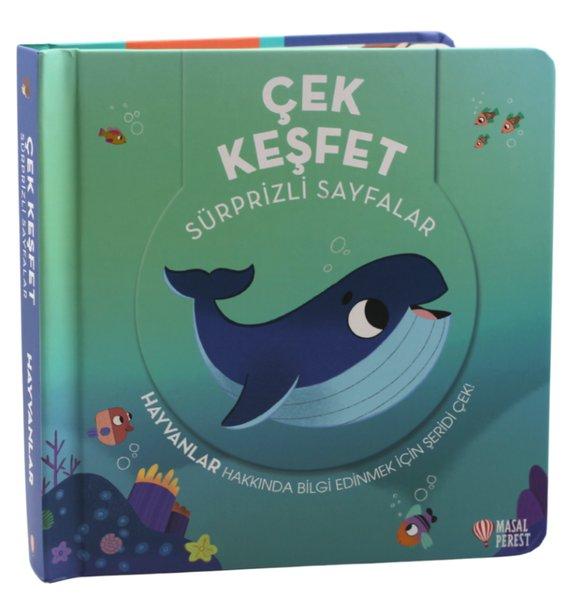 Çek Keşfet - Hayvanlar - Sürprizli Sayfalar | Masalperest (Ciltli) - Resim 1