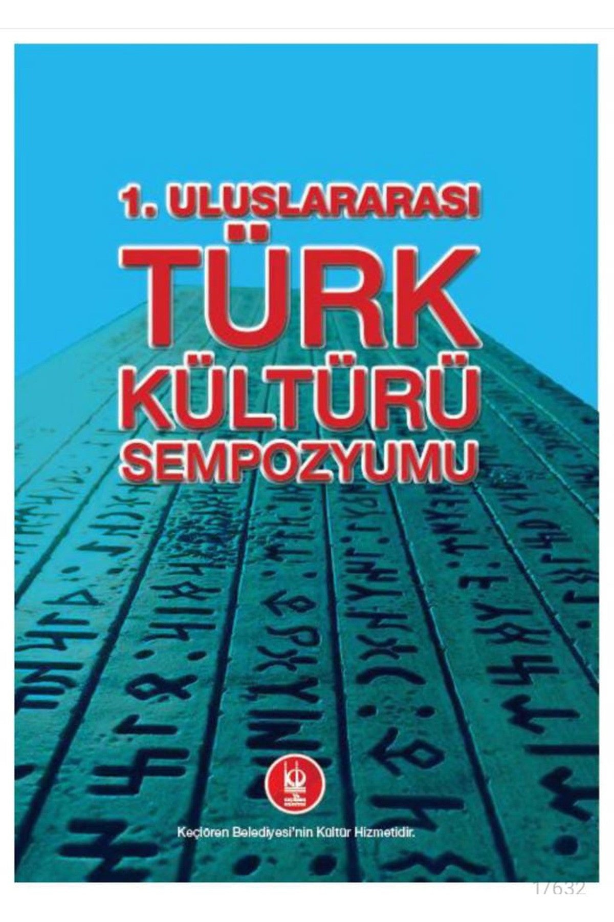 1.Uluslararası Türk Kültür Sempozyumu kitap kapağı