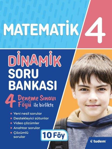 4.Sınıf Matematik Dinamik Soru Bankası | Tudem Yayınları - Ders Kitapları (İnce Kapak) - Resim 1