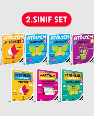 2. Sınıf Atölyem Seti 4 Kitap - Sibel Zereyalp kitap kapağı