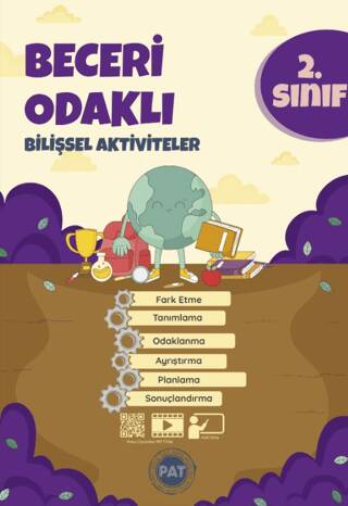 Curious&Genius Pat Beceri Odaklı Bilişsel Aktiviteler 2.Sınıf - Kolektif kitap kapağı