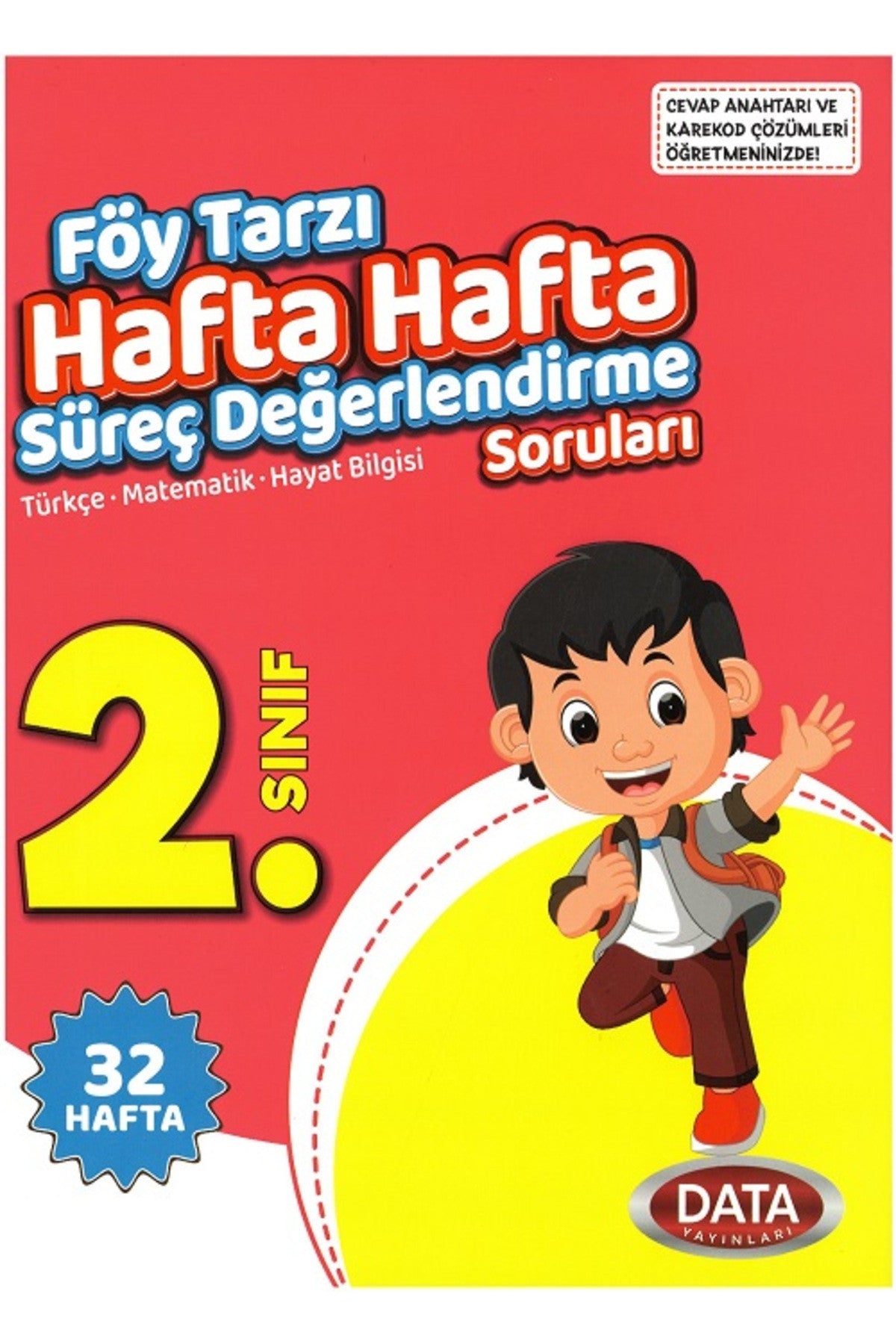 2. Sınıf Föy Tarzı Hafta Hafta Süreç Değerlendirme Soruları (32 Hafta) kitap kapağı