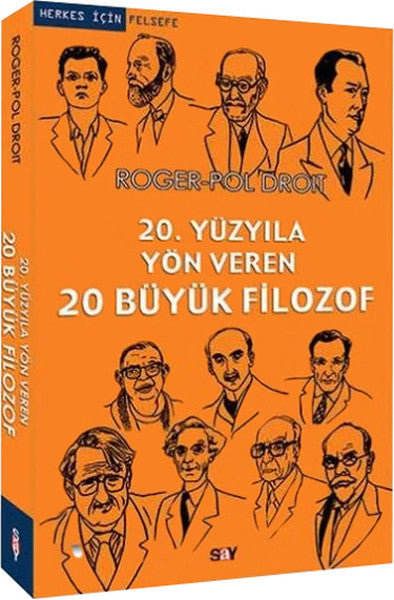 20. Yüzyıla Yön Veren 20 Büyük Filozof - Roger-Pol Droit kitap kapağı