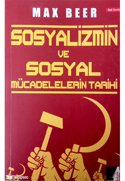 Sosyalizm ve Sosyal Mücadelelerin Tarihi - Max Beer kitap kapağı