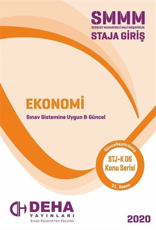 2017 Serbest Muhasebeci Mali Müşavirlik Staja Giriş - Ekonomi - DEHA EĞİTİM KURUMLARI kitap kapağı