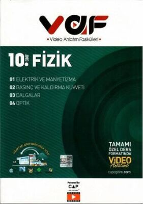 10.Sınıf Fizik Video Anlatım Fasikülleri - Kolektif kitap kapağı