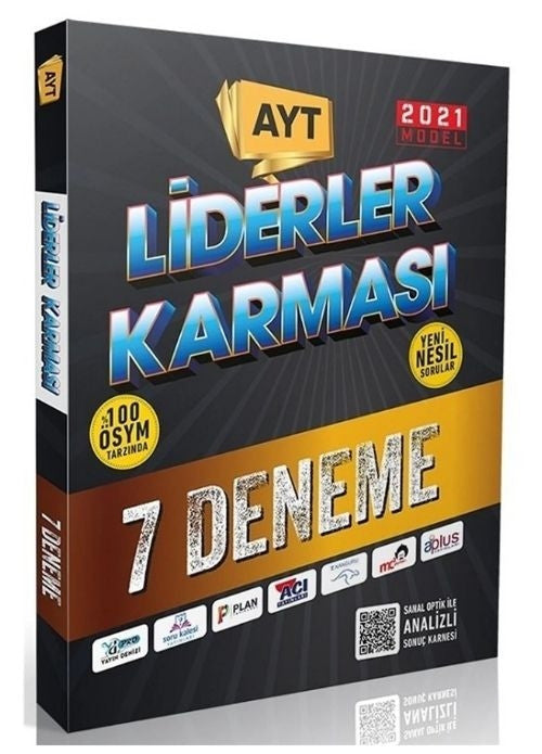 Liderler Karması 2021 AYT 7'li Deneme Seti kitap kapağı