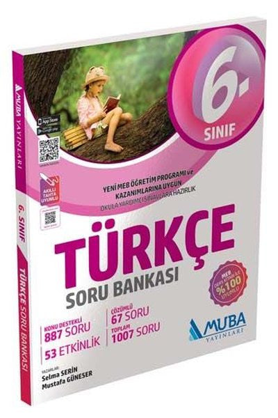 6. Sınıf Türkçe Soru Bankası - Selma Serin kitap kapağı