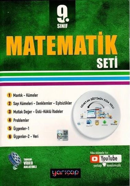 2022 9.Sınıf Matematik Set - Kolektif kitap kapağı