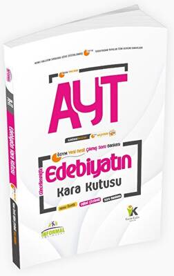 YKS-AYT Edebiyatın Kara Kutusu Konu Özetli Dijital Çözümlü Çıkmış Soru Bankası - Kolektif kitap kapağı