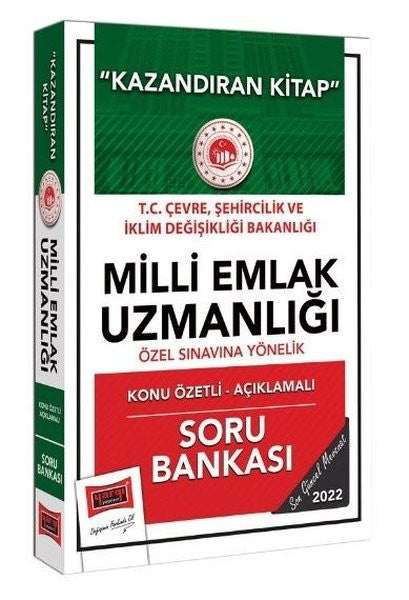 2022 GYS Çevre Şehircilik ve İklim Değişikliği Bakanlığı Personeli İçin Milli Emlak Uzmanlığı Özel S - Kolektif kitap kapağı