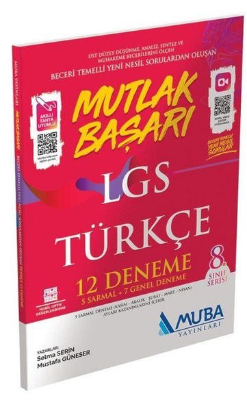 2022 LGS Mutlak Başarı Türkçe 12 Deneme - Selma Serin kitap kapağı