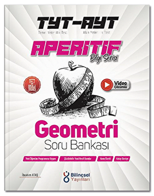 TYT - AYT Geometri Aperitif Soru Bankası - İbrahim Ataş kitap kapağı