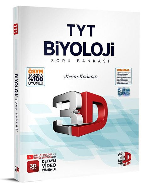 2023 TYT Biyoloji Soru Bankası - Kolektif kitap kapağı